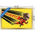thumbnail image 3 of Disney Pixar The Incredibles 2 - Dash Wall Poster, 14.725" x 22.375", Framed, 3 of 3