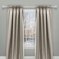 thumbnail image 3 of Lumi 36 in. - 66 in. Telescoping 3/4 in. Single Curtain Rod Kit in White with Farmhouse Ball Finial, 3 of 5