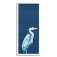 thumbnail image 4 of Stupell Industries Egret Sea Bird Standing Deep Blue Ocean Background Framed Wall Art, 13 x 30, Design by Patti Mann, 4 of 5