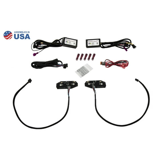 For Mustang RGBW DRL LED Boards 13-14 Ford Mustang RGBW DRL LED Diode Dynamics