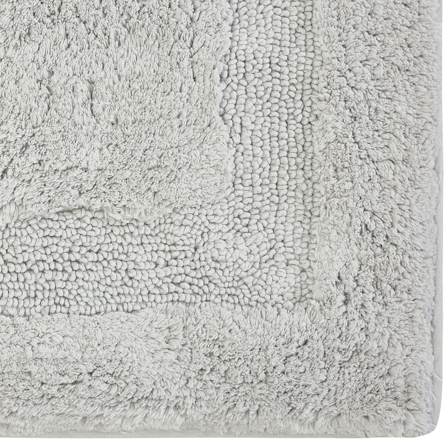 Chesapeake Paradise 3pc Memory Foam Spa Blue Bath Rug Set (22