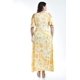 thumbnail image 3 of Maxi vestido con strech Roman Fashion /Tallas Extras, 4098 (Blanco/ beige) blanco 38, 3 of 5