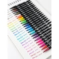 thumbnail image 1 of 24 Colors Dual Tip Brush Marker, Fineliner & Soft Tip Art Markers For School, Drawing, Writing And Journaling, 1 of 5