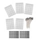 thumbnail image 4 of Portamechas Jadeshay 100 unidades pegatinas para mechas de velas de cera blanca diseño A prueba de futuro, 4 of 8