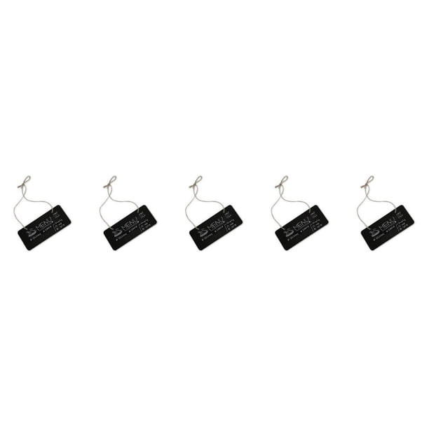 Advancent Wedding Party Rectangle Wood Blank Plaque with Home Blackboard Board Hanging Office Message Label Chalkboard Rope Mini Type2