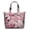 No.379, variant on Flower Women's Large Weekend Travel Bag Moving Canvas Handbag Thick Double Layer Beach Weekend Travel Unisex Hospital Maternity Delivery with Toiletry Waterproof