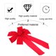 thumbnail image 3 of ColoMX 6pcs Navidad Bowknot Decoración del árbol de Navidad Hermoso adorno de franela Bowknot, 3 of 8