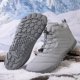 thumbnail image 4 of Carreras Trail Botas Informales Tobillo Minimalista Entrenadores Descalzos Nieve Invierno Implaz No Deslizante para Escalar, 4 of 9