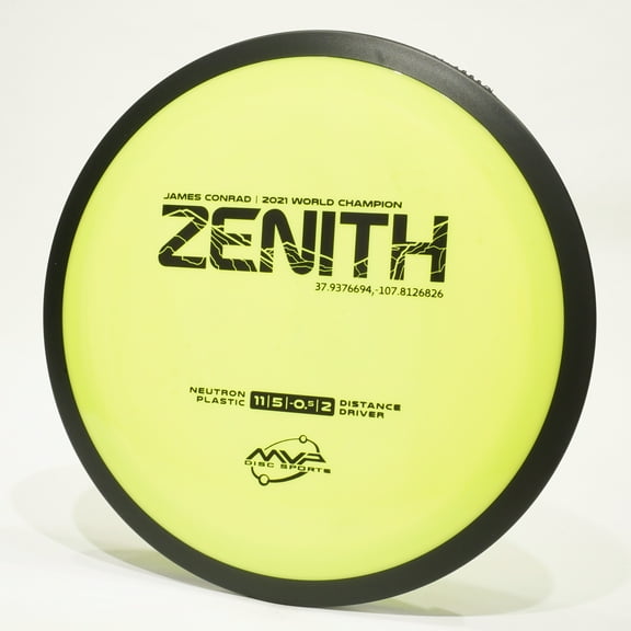 MVP Zenith (Neutron) James Conrad 2021 Distance Driver Golf Disc