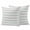 Turquoise, variant on 2 Pack Outdoor Waterproof Throw Pillow Covers,Minimalist Pink Stripe on Beige Decorative Square Patio Pillowcases for Chair Couch Sofa 16x16in