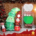 thumbnail image 6 of 6ft Lighted Christmas Decoration, Inflatable Bend Christmas Tree with Elf and Santa Claus, Outside Blow Up Yard Decorations w/ Built-in LED Light, 6 of 10