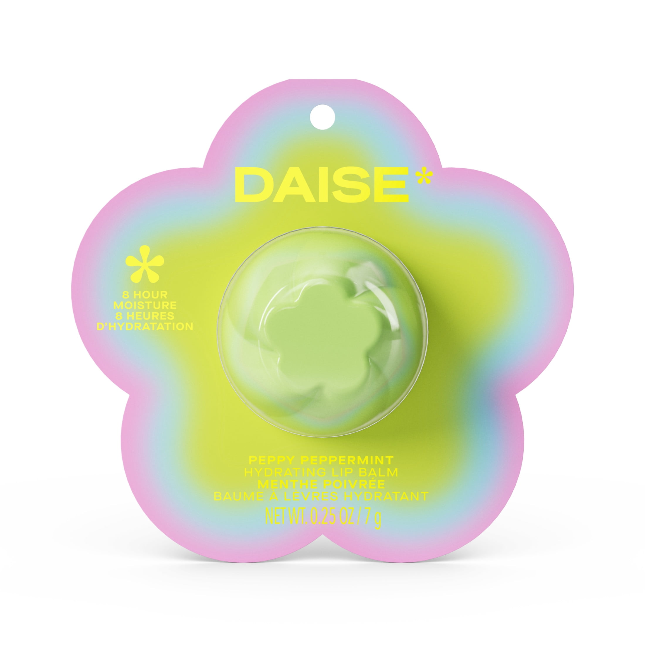 DAISE Hydrating Lip Balm in Peppy Peppermint, With Vitamin E and Shea Butter, 0.25 oz/7 g