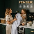 thumbnail image 6 of Utopia Bedding Waterproof Mattress Protector King Size, Premium 3D Air Soft Fabric Mattress Cover, Fits 17 Inches Deep, Breathable, Fitted Style with Stretchable Pockets, 6 of 7
