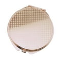 thumbnail image 2 of Espejo de Maquillaje Plegable Zulema Doble Cara Oro, 2 of 7