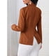 thumbnail image 2 of Saco Entallado de Mujer Elegante y Versátil Camel Extra Grande, 2 of 5