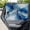 Blue Marble, variant on FOR U DESIGNS Mushroom Flower Print Double Layer Car Sun Shade Magnetic Window Curtain, Full Blackout Privacy & Half Mesh 2 in 1 Option, Universal Auto Interior Accessories for SUV Truck