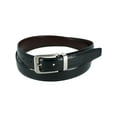 thumbnail image 1 of CTM® Lizard Print 1 1/8 Inch Reversible Dress Belt, 1 of 4