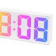 thumbnail image 2 of LED Large-Character Electronic Clock Bedside Alarm Clock Colorful Large-Screen Clock, 2 of 5