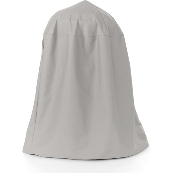 Covermates Fountain Cover - Heavy-Duty Polyester, Weather Resistant, Drawcord Hem, Outdoor Living Covers, 40DIAMETER x 50H, Ripstop Grey