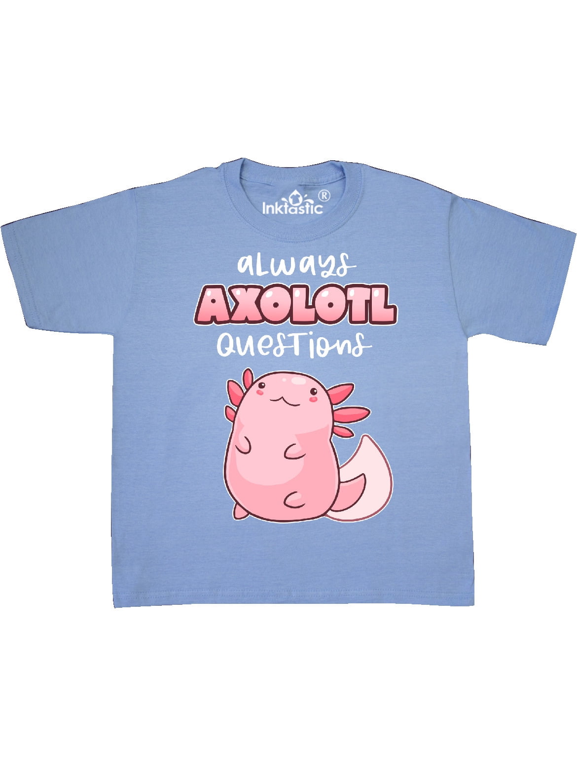 i axolotl questions t shirt