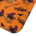thumbnail image 3 of Halloween Pumpkin Witches Pattern Dish Drying Mat for Kitchen 1 Pack, Ultra Absorbent Microfiber Dishes Drainer Mats,18x24in(46x61cm), 3 of 4