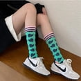 thumbnail image 3 of Fashion Colorful Spring Autumn Stocking Women's Socks Plant Hedgehog Slothsi Cotton Socks Personality Straight Trendy Socks 14 One Size, 3 of 6