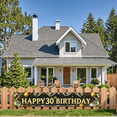 thumbnail image 6 of Gorgeous Black Background Happy 30th Birthday Banner with Golden Balloons Fireworks Party Supplies Photography Props Birthday Decoration Backdrop Party Decor, 6 of 8