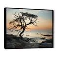 thumbnail image 2 of Designart "Beach Photo Sandy Charm III" Coastal Beach Floater Framed Canvas Art Print, 2 of 7