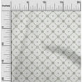 thumbnail image 1 of oneOone Cotton Silk Dark Olive Green Fabric Square & Check Geometric Craft Projects Decor Fabric Printed by The Yard 42 Inch Wide, 1 of 4