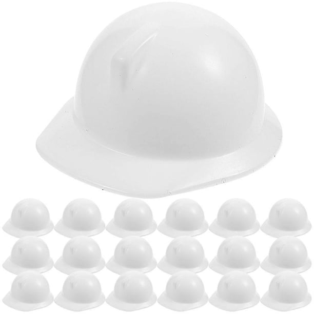 20 pcs Dolls Construction Hat Dolls Hard Hat Dolls Safety Helmets Mini Hard Hats