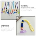 thumbnail image 3 of Baohd Mobile Phone Lanyard Adjustable Reusable Neck Hanging Rope with Hook Microfiber Safety Straps Accessory Picnic Running Type 6, 3 of 8