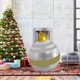 thumbnail image 5 of Bola inflable de Navidad 60cm Atmósfera festiva inflable Suministros festivos blanco Yuyangstore Bola inflable, 5 of 7