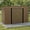Brown, variant on ModFusion 9.1x4.2 ft Storage Shed with Lockable 2 Door, Air Vent , Heavy Duty Metal, Outdoor Utility Tool House Cabinet, Garden Accessories, Brown