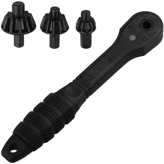 3‑in‑1 Drill Chuck Ratchet Wrench, 2025new, Quick Change Adapter Spanner 1/2" & 5/8", Multi-Function Clamping Tool Ideal for Power Drills & Impact Drivers