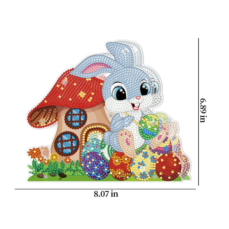 Dezsed Easter Decorations Clearance Easter DIY 5D Diamond Art