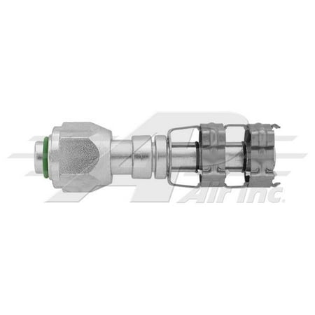 Straight #12 Female O-Ring to #10 EZ Clip Hose