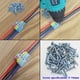 thumbnail image 3 of Conector eléctrico, 6 borneras eléctricas, con palanca, borne de conexión eléctrica automática compacto, (3 entradas 6 salidas), 3 of 3