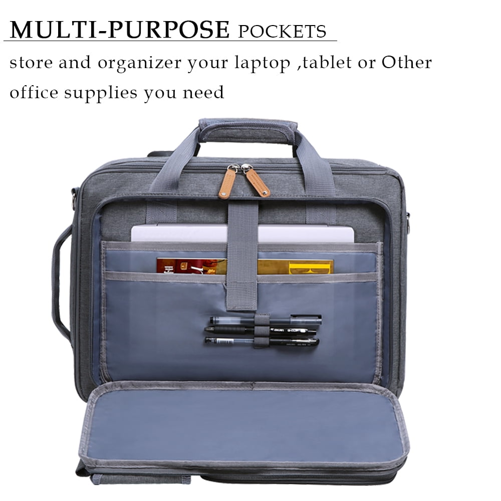 Baby Diaper Backpack - Large Capacity Waterproof Nappy Bag with Insulated Pockets and 14-inch Laptop Compartment, Large Daypack Business Weekender Luggage Backpack for Momm Dad （Grey)