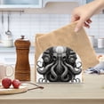 thumbnail image 6 of Octopus Mask Napkin Holder for Table Clear Napkin Stand Paper Holder Acrylic Organizer Dispenser Napkins for Dinner Kitchen Restaurant Room, 6 of 8