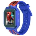 thumbnail image 2 of Marvel Spider-Man iTime Unisex Child Smart Watch with Silicone Strap and Metallic Blue Case 42mm, 2 of 5