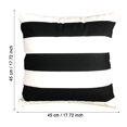 thumbnail image 3 of Striped Canvas Double Printed Pillow Cover Car Cushion Cover, 3 of 7