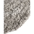 thumbnail image 6 of Infinity Collection Solid Shag Round Rug by Rugs.com ‚Äì Ash 3' 3" Round High-Pile Plush Shag Rug Perfect for Dining Rooms, Breakfast Nooks, Kitchens and More, 6 of 7