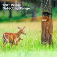 thumbnail image 5 of CAMPARK 2K 36MP Trail Camera with SD Card, Game Camera with 120°Wide-Angle Motion Latest Sensor View Hunting Deer Cam with 850nm Night Vision IP66 Waterproof 2.0" LCD for Wildlife Monitoring, 5 of 7
