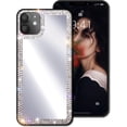 thumbnail image 6 of for iPhone 12 & iPhone 12 Pro Mirror Case for Women with Diamond,Bling Acrylic Mirror Phone Case That Can Be Used for Outdoor Makeup for Girl Who Love Beauty(Bling Diamond Mirror), 6 of 14