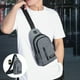 thumbnail image 1 of External USB Charging Chest Bag Men's Waist Bag Shoulder Messenger Bag, 1 of 6