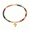 Multicolor 1, variant on Beaded Necklace for Women,Natural Gemstone Necklace for Women,Colorful Bead Choker Necklace Handmade Surfer Beach Necklace Trendy Jewelry Gift for Women