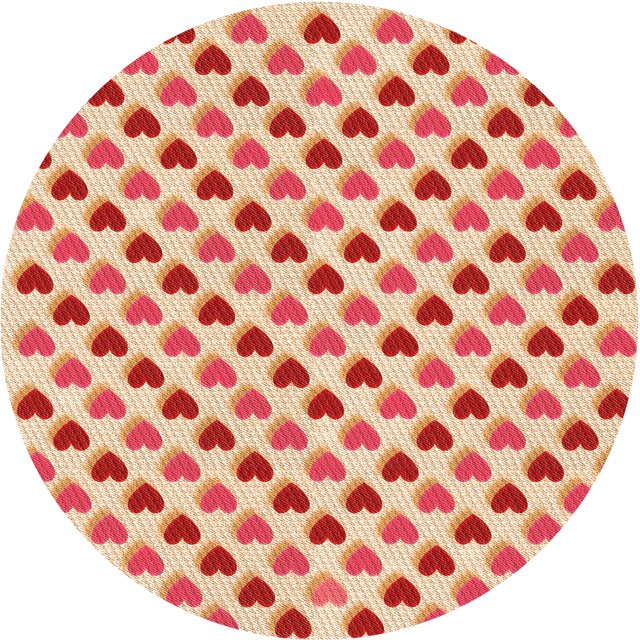 Ahgly Company Tapis d'Intérieur Rond Lavable en Machine Transitionnel Kaki Or, 3 Pieds Rond