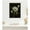 Beaded Gold, variant on Kate and Laurel Moody Floral 2 Framed Canvas Wall Art by Annie Quigley 18 x 24 Sylvie Beaded Dark Gold, Modern, Flowers, Nature Art for Wall Decor, Living Room, Bedroom