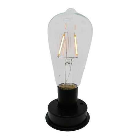 

1Pc Solar LED Tungsten Filament Bulb Lamp 2800K Automatic Light Sensors Fence Night Lights for Garden Lamp(7cm)