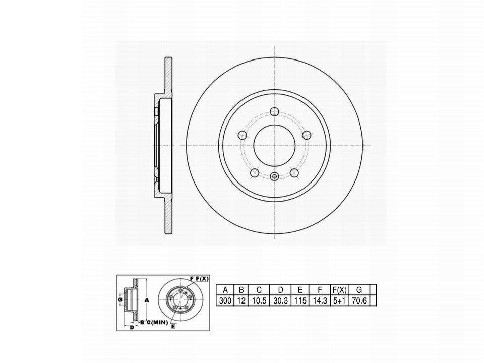 Winstop Brake Rotor, Rear WS239406, Chevrolet Uplander 2005